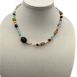 Artisan Shell Beach Style Adjustable Necklace